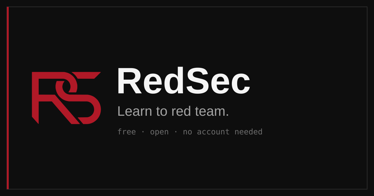 Learn · RedSec